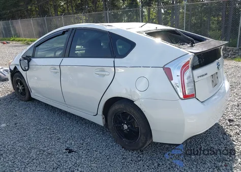 2014 Toyota Prius Two z USA, uszkodzony, nr VIN JTDKN3DU9E1741483